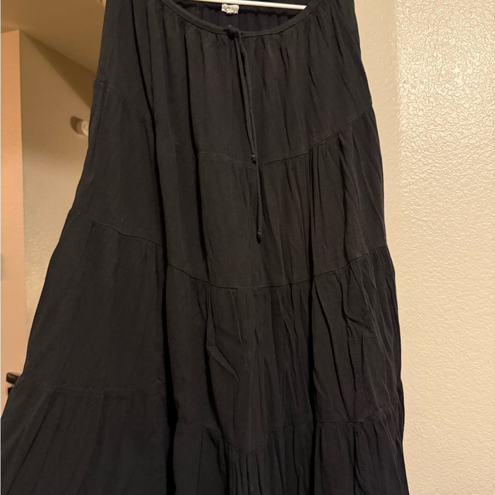 Aerie Black Maxi Skirt - Picture 2 of 4
